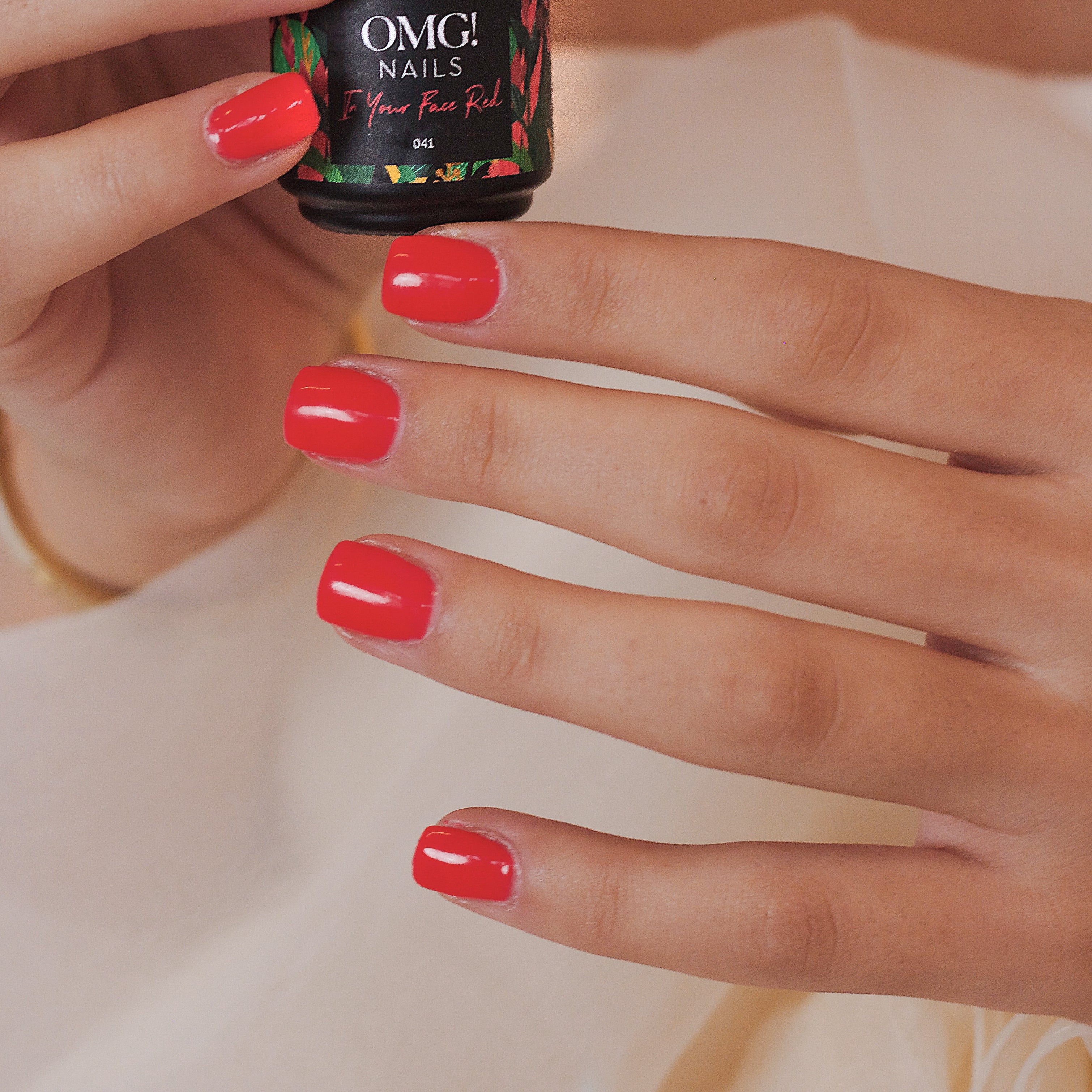 In Your Face Red Gellak