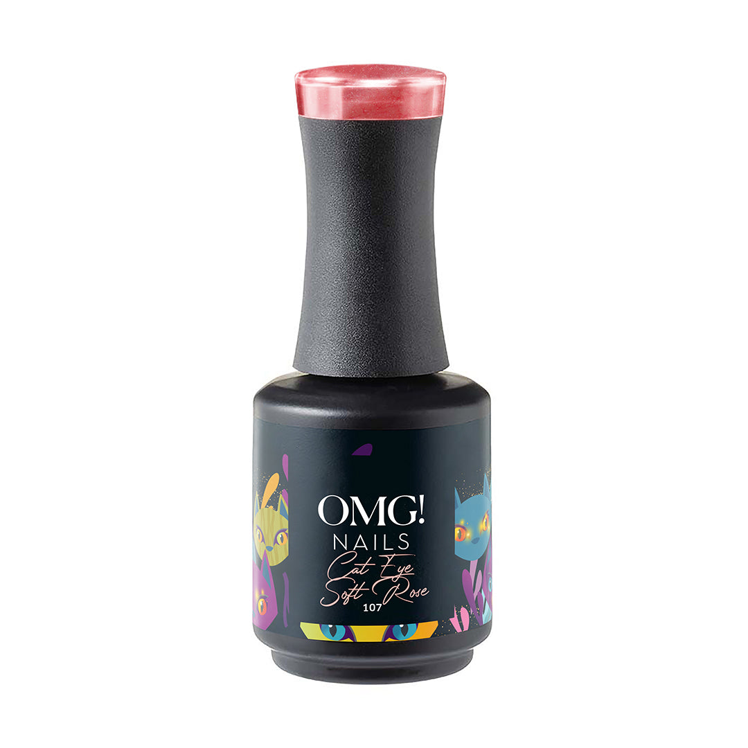 Cat Eye Soft Rose Gel-Nagellack 
