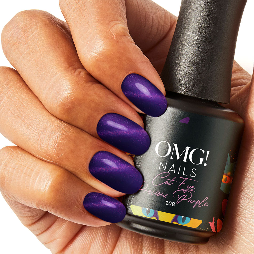 Cat Eye Precious Purple Gellak