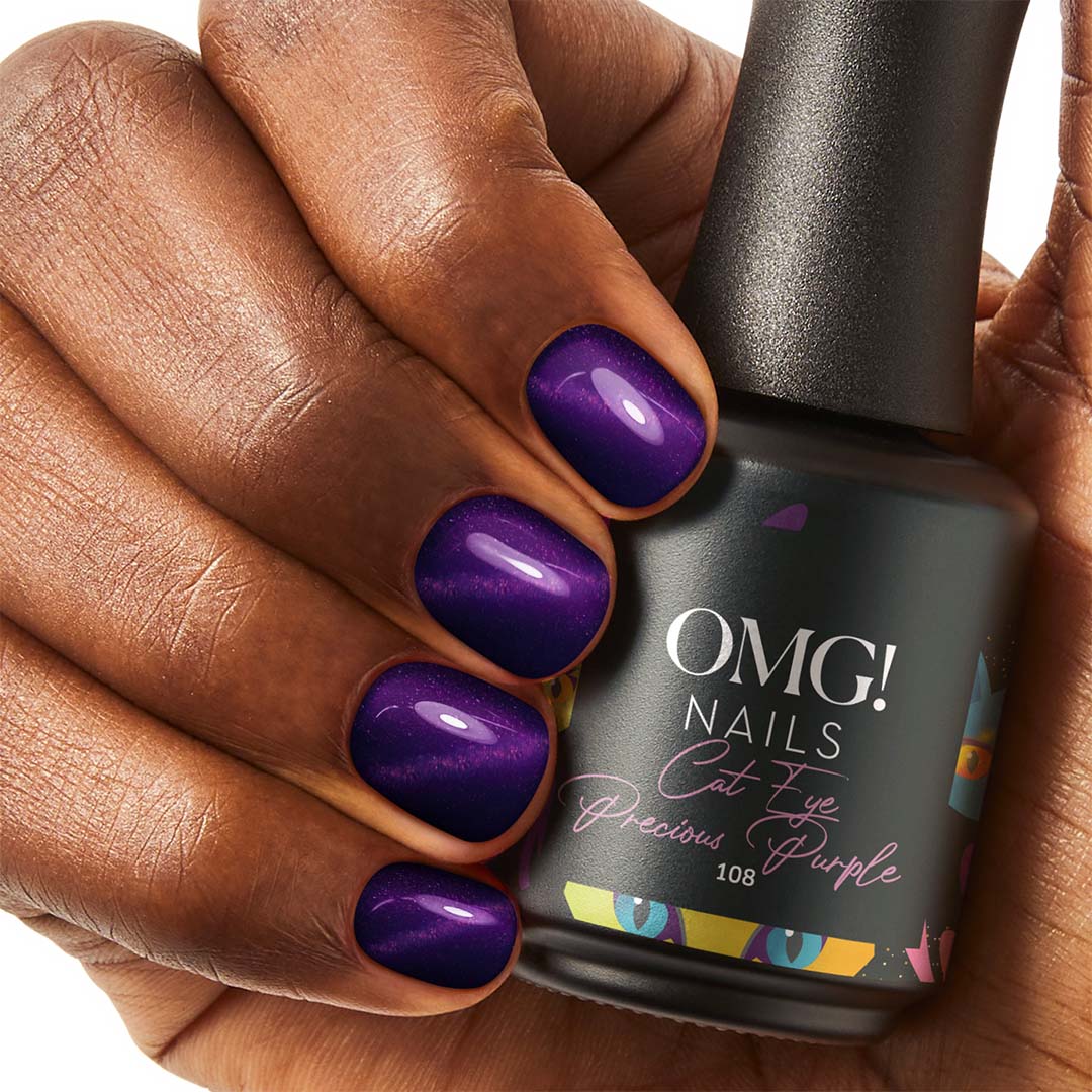 Cat Eye Precious Purple Gellak