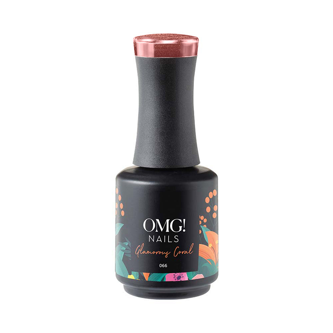 Glamorous Coral Gel Polish