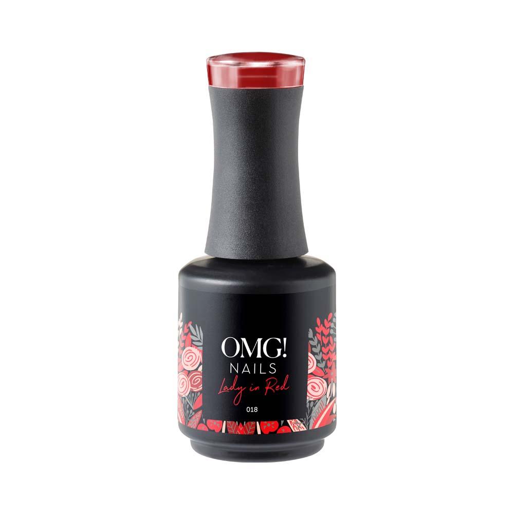 Lady in Red Gellak - OMG! Nails