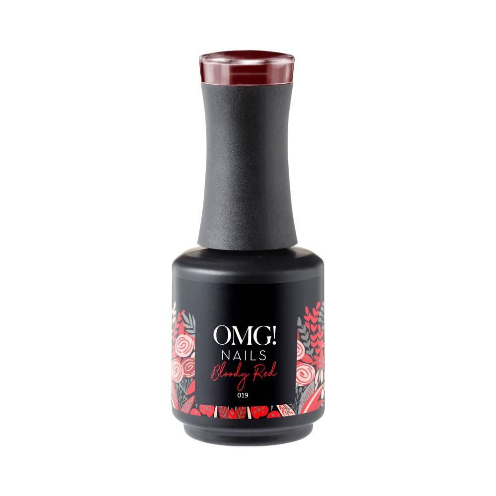 Bloody Red Gellak - OMG! Nails