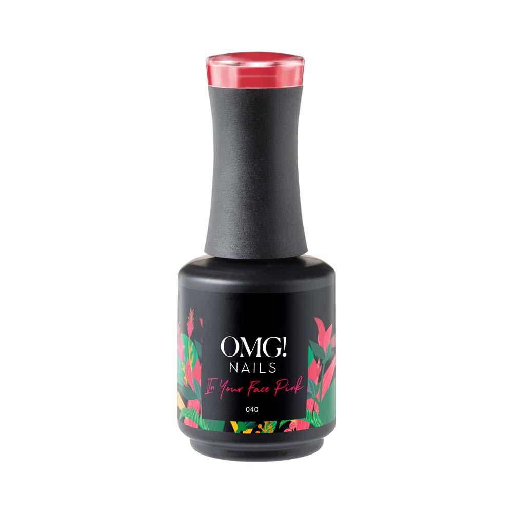 In Your Face Pink Gellak - OMG! Nails