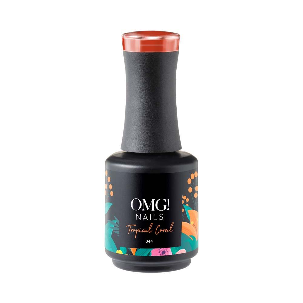 Tropical Coral Gellak - OMG! Nails