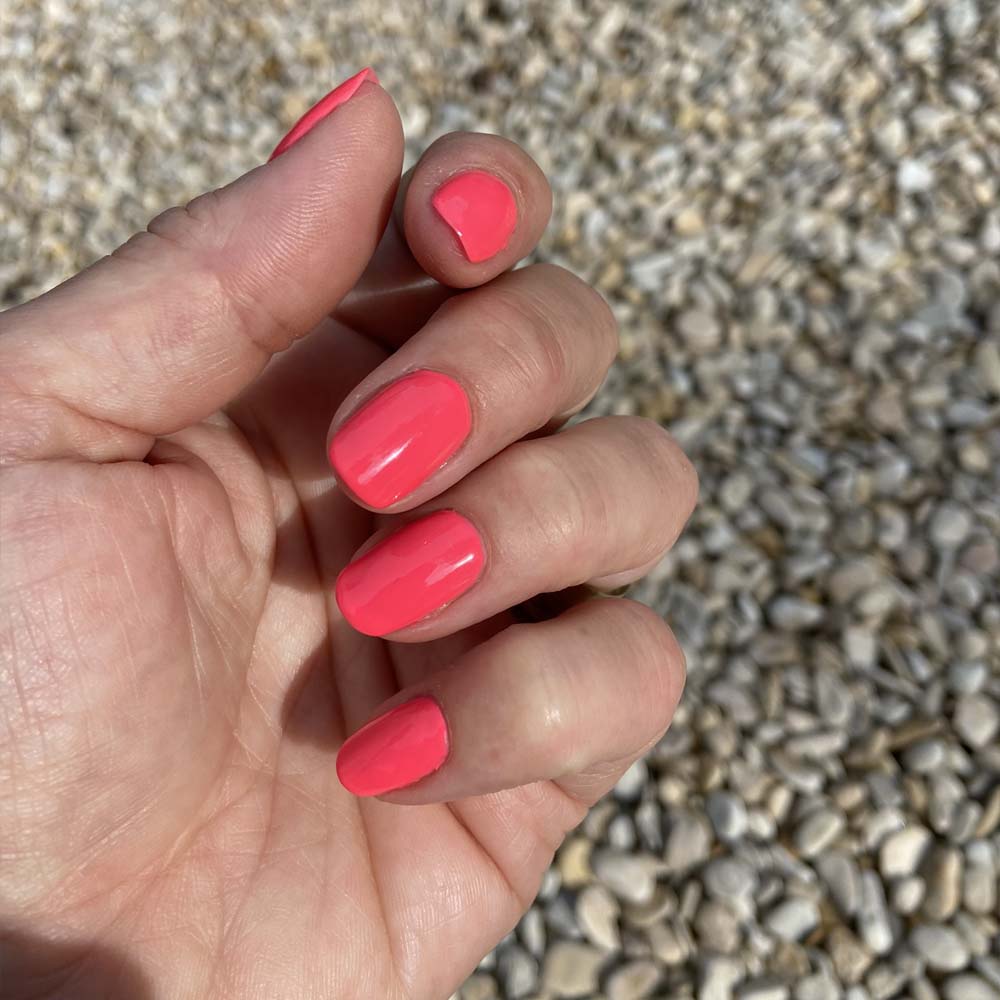 In Your Face Rosa Gel-Nagellack