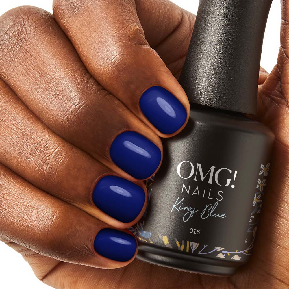 Kings Blue Gel-Nagellack