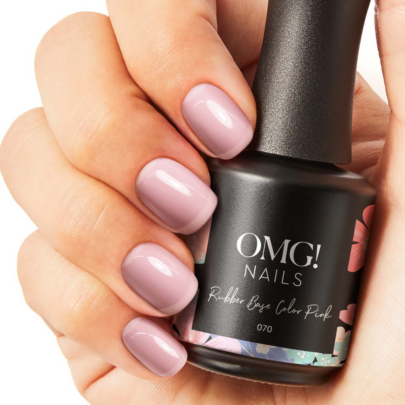 Gummibasisfarbe Rosa