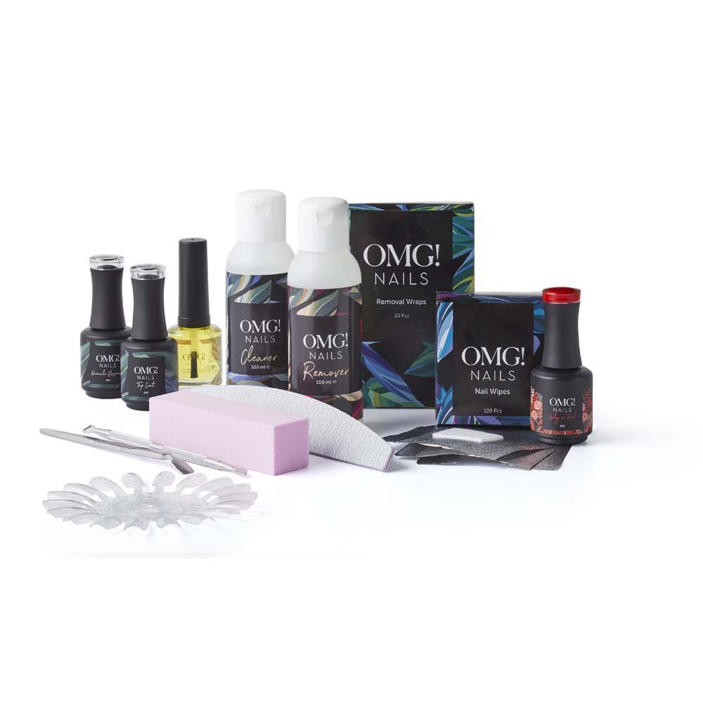 Gellak Starterspakket zonder lamp en 1 kleur - OMG! Nails